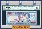 Welt Banknoten 20 DOLLARS TT PK 80s1 FIJI QUEEN ELIZABETH II PMG 66 EPQ ONLY THREE FINER! -