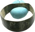 England ca.7 Jh. Herrenring mit Inizialen VZ