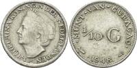 Holland 1/10 Gulden Wilhelmina für Curasao -