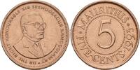 Mauritius 5 Cents / 0,05 Rupee -