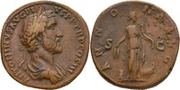 Italien AE-Sesterz ANTONINUS PIUS 138-161.n.Chr.(ANNONA) AE-Sesterz ANTONINUS PIUS 138-161. n. Chr. Sesterz, 140-144, Rom. (ANNONA-AVG) -
