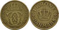 1 Krone 1925 Dänemark  SS