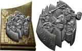 Schweiz 1994 Basler Fasnacht,Plaketten, Gold, Silber, Kupfer Vorzüglich 158.02 元  ＋  166.33 元 运费