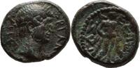 AE 117-138 n.Chr. Judaea/Gaza Hadrian 133/134 n.Chr. SS/ RR / mit altem Belegzettel