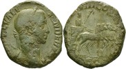 Italien AE-Sesterz Alexander Severus(Quadriga RARE) AE-Sesterz Alexander Severus 222-235.n.Chr.Rom.229.n.Chr.Quadriga RARE -