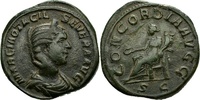 Italien AE-Sesterz Otacilia Severa(CONCORDIA) AE-Sesterz Otacilia Severa 244-249.n.Chr. Gattin des Philippus.I. (CONCORDIA) -