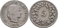 Schweiz 5 Rappen 1885 S+ 83.17 元  ＋  166.33 元 运费
