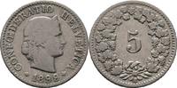 Schweiz 5 Rappen 1899 SS 182.97 元  ＋  158.02 元 运费