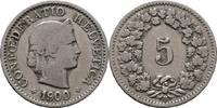 Schweiz 5 Rappen 1900 SS 66.53 元  ＋  166.33 元 运费