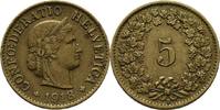 Schweiz 5 Rappen 1918 knapp VZ 158.02 元  ＋  166.33 元 运费
