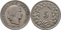 Schweiz 5 Rappen 1919 SS 91.48 元  ＋  166.33 元 运费