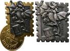 Schweiz 1984 Basler Fasnacht,Plaketten, Gold, Silber, Kupfer Vorzüglich 349.30 元  ＋  158.02 元 运费
