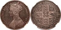United Kingdom Gothic Crown NGC PF58 Crown 1847 Gothic Crown NGC PF58