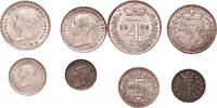 United Kingdom Maundy Money 1843 Maundy Set Victoria  537.19 US$  +  19.79 US$ shipping