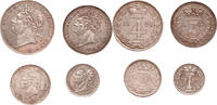 United Kingdom Maundy Money 1824 Maundy Set George IV  503.61 US$  +  19.79 US$ shipping
