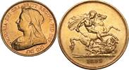 United Kingdom Gold £5 1893 Five Pound 5 Pounds Victoria  7,050.62 US$  +  25.61 US$ shipping