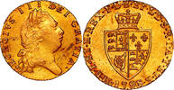United Kingdom Guinea Half Guinea 8 over 7 George III -