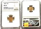  World Gold Coins 1889 $1 Gold Dollar USA  1,336.26 US$  +  25.61 US$ shipping