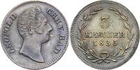 BADEN-DURLACH 3 Kreuzer 1835 Karl Leopold Friedrich, 1830-1852. 3 Kreuze... 623.75 元  ＋  123.92 元 运费