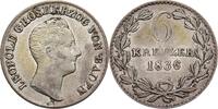 BADEN-DURLACH 6 Kreuzer 1836 Karl Leopold Friedrich, 1830-1852. 6 Kreuze... 623.75 元  ＋  123.92 元 运费