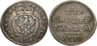 BRANDENBURG-ANSBACH 2 1/2 Kreuzer 1770 Karl Alexander, 2 1/2 Kreuzer 177... 207.92 元  ＋  123.92 元 运费