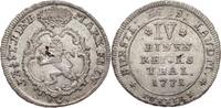 HESSEN-KASSEL 1/4 Taler 1771 1771 Friedrich II., 1760-1785. 1/4 Taler 17... 540.58 元  ＋  123.92 元 运费