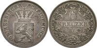 HESSEN-DARMSTADT 6 Kreuzer 1864 Ludwig III., 1848-1877. 6 Kreuzer 1864, ... 540.58 元  ＋  123.92 元 运费