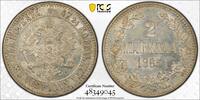 Russia 2 Markkaa 1865 Alexander II, 2 MArkka 1865, Erhaltung! MS64 20,791.58 元 免费寄运