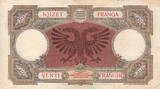 Albania 20 Franga 1939 P.7 XF
