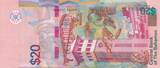 Bahamas 20 Dollar 2018 P.80 UNC