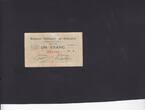 Belgium 1 Franc 1914 P.81 F-VF