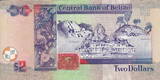 Belize 2 Dollars 1999 P.60a UNC