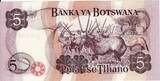 Botswana 5 Pula 1992 P.11 UNC