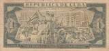 Cuba 1 Peso 1968 P.102a VF