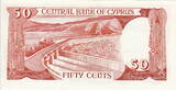 Cyprus 50 Cents 1989 P.52 UNC