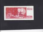 Iceland 500 Kronur Sin.51 1986 P.55 XF