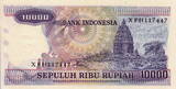 Indonesia 10.000 Rupiah 1979 P.118 UNC