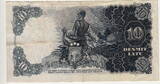 Latvian 10 Latu 1937 P.29a VF+