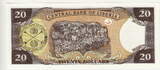 Liberia 20 Dollars 2003 P.28a UNC
