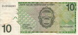 Neth. Antilles 10 Gulden 1986 P.23a XF