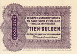 Netherlands Rotterdam 10 Gulden(NOODGELD)PL843,3 1944 T.114.03 UNC