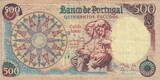 Portugal 500 Escudos 1966 P.170a VF