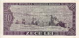 Romania 10 Lei 1966 P.94 UNC