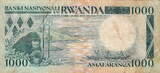 Rwanda 1.000 Francs 1988 P.21 VF
