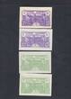 Spain Lot (4) Notgeld 1937 P.500 UNC