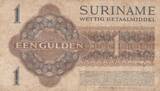 Surinam 1 Gulden 1956 P.108b VF-