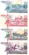 Surinam 5+10+25+100 Gulden 1995/8 P.136-139 UNC
