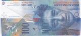 Switzerland 100 Franken 1969 P.72d XF-