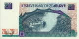 Zimbabwe 20 Dollar 1997 P.7 UNC
