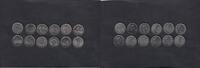 Canada 12 X 25 Cent THE MILLENIUM SERIES KM.373-384 -